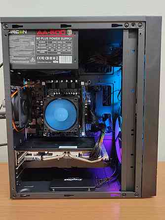 Бюджетный игровой компьютер Intel Xeon e5 2630v2 RX 580 8Gb Донецк