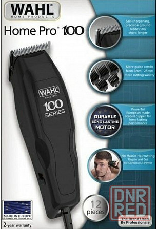 Машинка для стрижки волос Wahl Home Pro 100 сборка Венгрия. Донецк - изображение 1
