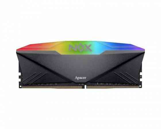 Оперативная память Apacer DIMM DDR4 16GB AH4U16G32C28YNBAA-1 C4-25600, 3200MHz, CL16, NOX RGB Series Макеевка