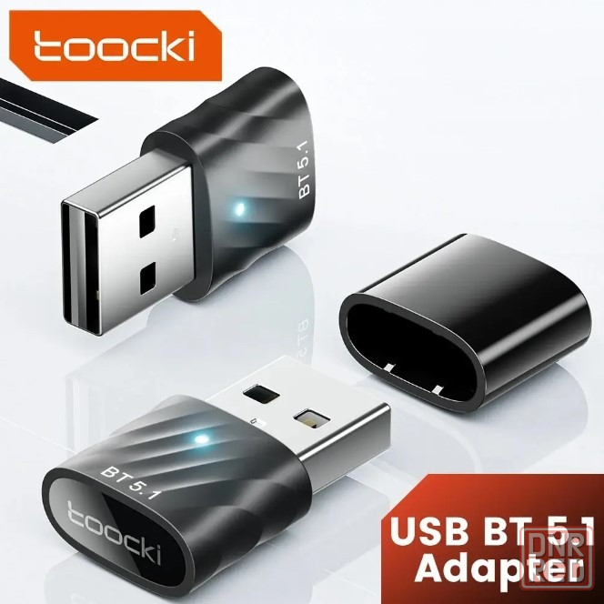 Bluetooth-адаптер Toocki с USB-портом и поддержкой Bluetooth 5.1 Донецк - изображение 1