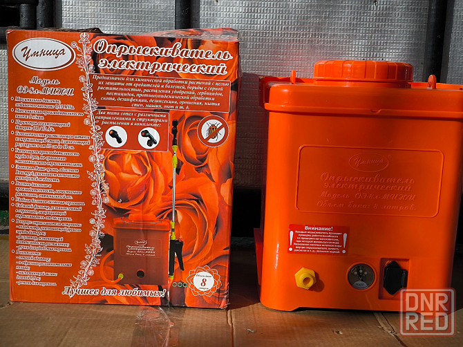 Электро опрыскиватель садовый аккумуляторный Comfort оэмр 2.0 18л Литиевая батарея, два насоса Донецк - изображение 7
