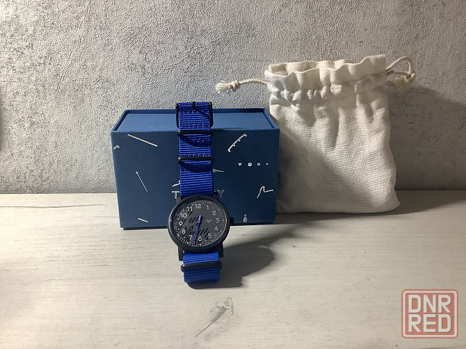 Часы «Луч» синие. Донецк - изображение 1