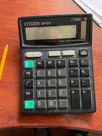 Калькулятор 10-разрядный ситизен CRP-610 Донецк