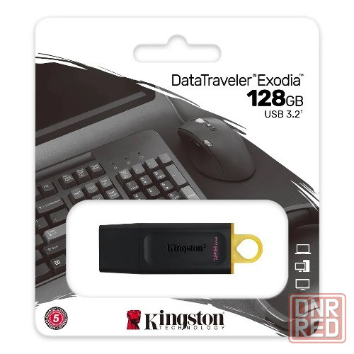 Флешка USB3.0 128Gb Kingston DT Exodia Донецк - изображение 1