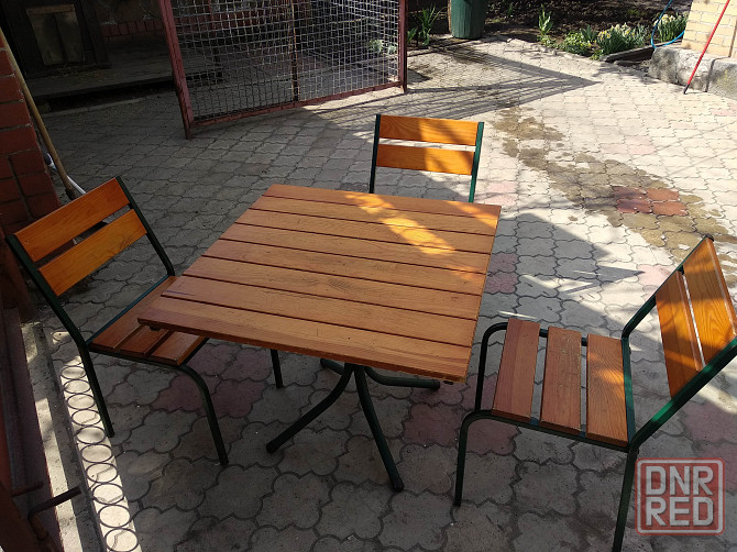 Продам мебель для летней открытой площадки, мебель уличная б/у Харцызск - изображение 1