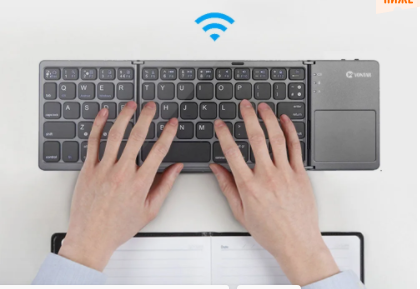 Складная беспроводная мембранная клавиатура Klavye Mini Донецк