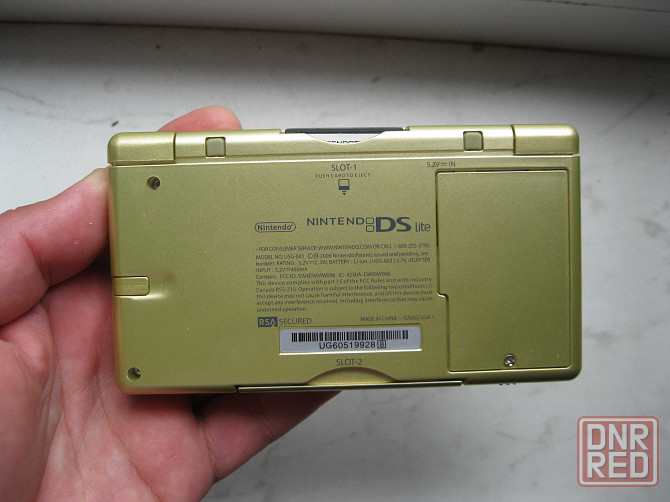 Игровая приставка Nintendo DS Lite (цвет - Золото) Донецк - изображение 8