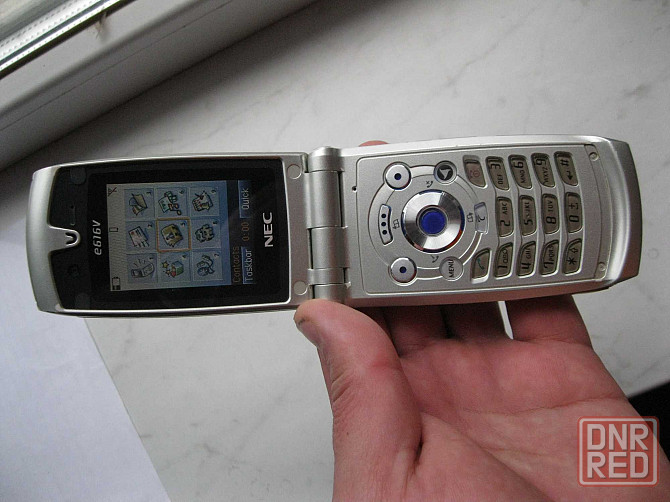 Телефон коллекционный полностью рабочий NEC e616V Донецк - изображение 1