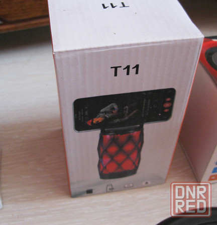 Новые светящиеся Bluetooth колонки T-11+флешки+карты п+FM радио+подставка Донецк - изображение 2