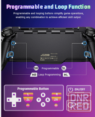 геймпад для Nintendo switch OLED , с программируемой задней панелью Донецк - изображение 3