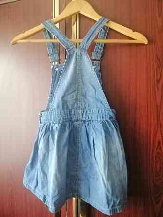 Продам платье сарафан джинсовый для девочки, рост 116 см Донецк