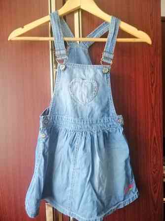 Продам платье сарафан джинсовый для девочки, рост 116 см Донецк