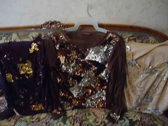 женские одежда новые разные из евро размеры от 48 до 60 полным людям блузы платьи юбки брюки рубашки Донецк