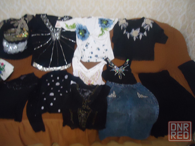 женские одежда новые разные из евро размеры от 48 до 60 полным людям блузы платьи юбки брюки рубашки Донецк - изображение 4