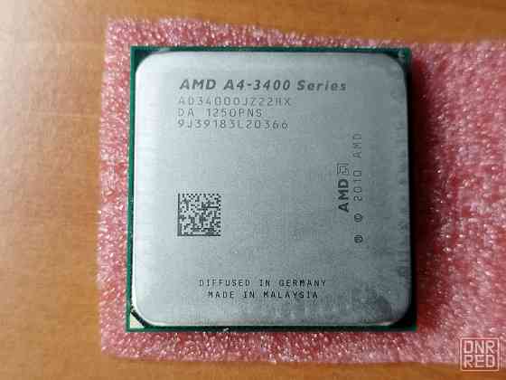 Процессор AMD A4-3400 Донецк