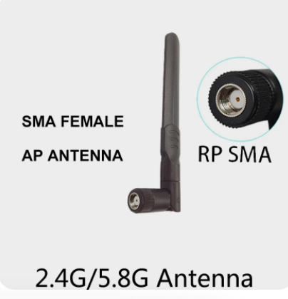 антенна wi-fi eoth 2,4g pbx 5,8 ГГц 2,4 ГГц 8dBi SMA штекер гнездовой разъем двухдиапазонная. Донецк