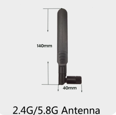 антенна wi-fi eoth 2,4g pbx 5,8 ГГц 2,4 ГГц 8dBi SMA штекер гнездовой разъем двухдиапазонная. Донецк