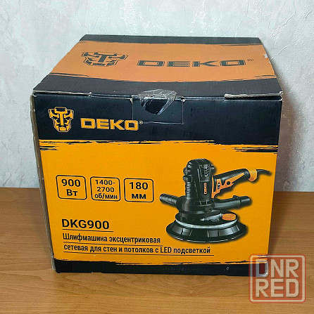Эксцентриковая сетевая шлифмашина DEKO DKG900 / 900 Вт Донецк - изображение 5