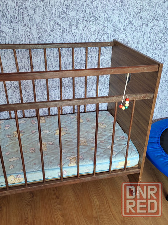 Детская кровать-манеж, кроватка деревянная Макеевка - изображение 2