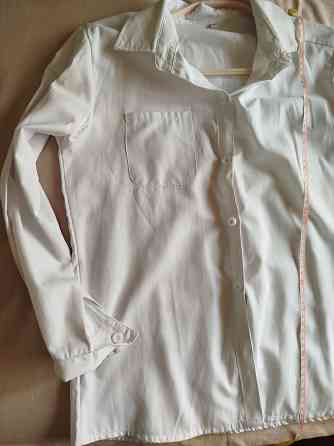 Белая рубашка 150-155 см Донецк