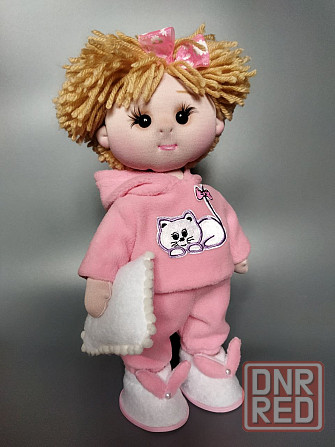 Кукла авторская из трикотажа. Аналогов на рынке нет!!! 32 см Донецк - изображение 5