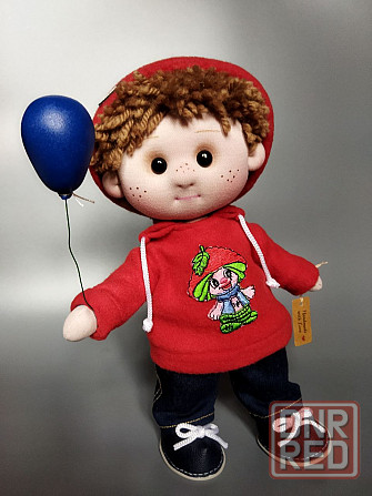 Кукла авторская из трикотажа. Аналогов на рынке нет!!! 32 см Донецк - изображение 2