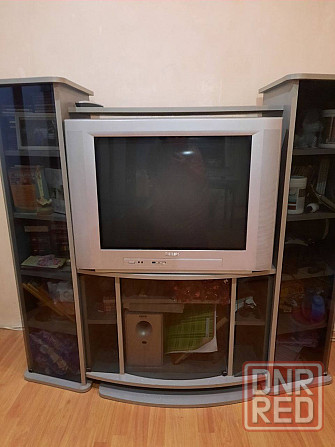 Минигорка 1.5м + рабочий телевизор Philips Корея Донецк - изображение 1