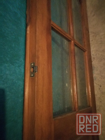 Дверь деревянная остеклённая для зала из двух частей Донецк - изображение 3