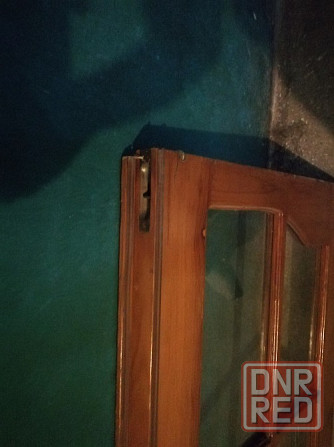 Дверь деревянная остеклённая для зала из двух частей Донецк - изображение 2