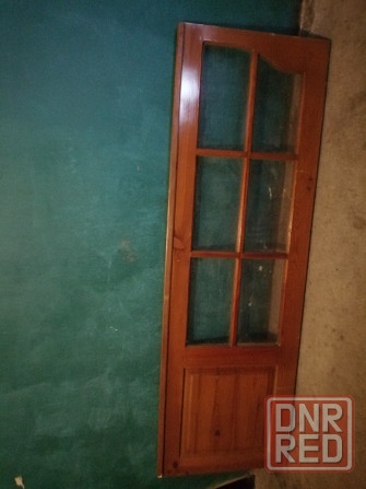 Дверь деревянная остеклённая для зала из двух частей Донецк - изображение 8