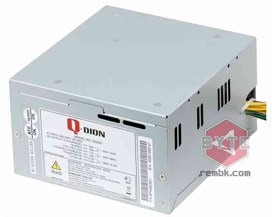 Блок питания FSP Q-Dion QD500 80+ 500 Вт (QD500 80+), OEM |Гарантия Донецк