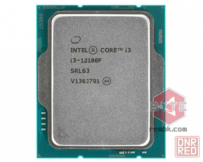 Процессор Intel Core i3-12100F LGA1700, 4 x 3300 МГц OEM |Гарантия Донецк - изображение 1