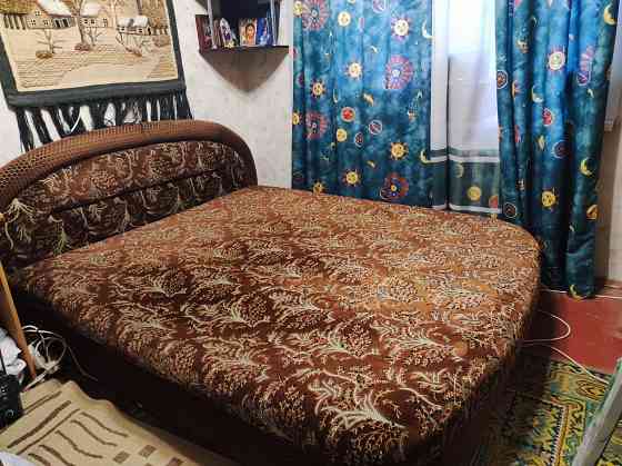 двуспальная кровать с отделом для постельного белья Донецк