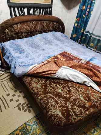 двуспальная кровать с отделом для постельного белья Донецк