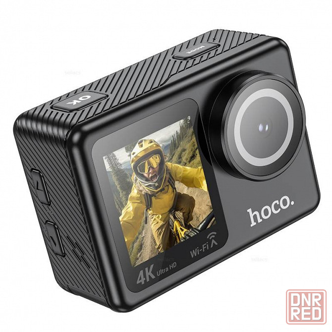Экшен камера Hoco DV101 с двойным цветным дисплеем, черный Макеевка - изображение 2