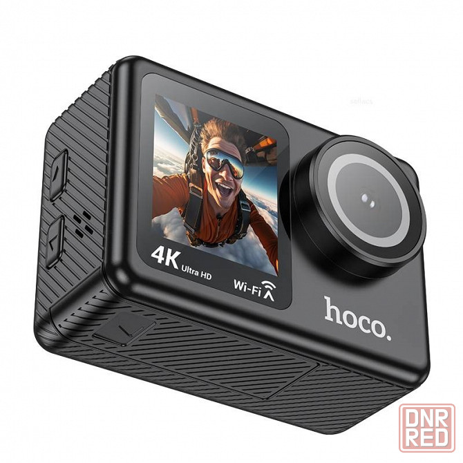 Экшен камера Hoco DV101 с двойным цветным дисплеем, черный Макеевка - изображение 5