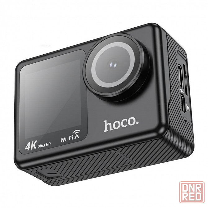 Экшен камера Hoco DV101 с двойным цветным дисплеем, черный Макеевка - изображение 4