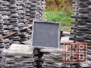 продам формы для производства тротуарной плитки (фэм) б/у Донецк - изображение 1