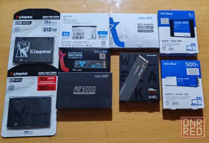 SSD диск 2.5" M.2 NVMe Новый Гарантия Донецк - изображение 1