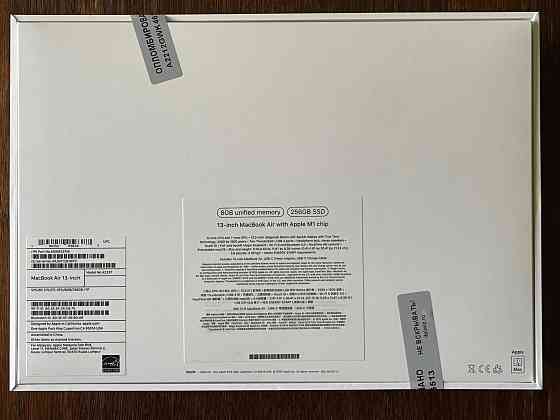 Ноутбук Apple MacBook Air 13.3 2560х1600 IPS, Apple M1, 8GB, SSD256GB Донецк