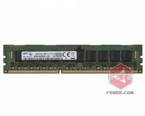 Серверная оперативная память DIMM DDR3L 8192Mb, 1600Mhz Samsung ECC REG CL11 1.35V (M393B1G70QH0-YK0 Донецк