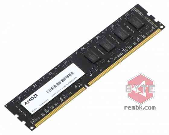 Оперативная память DDR3 AMD 4Гб 1333 МГц DIMM CL9 R334G1339U1S-UO OEM |Гарантия Донецк