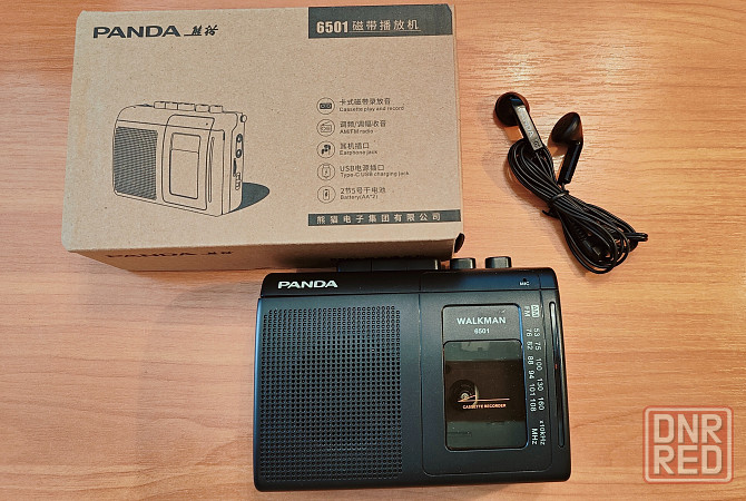 Кассетный плеер PANDA PA6501 (WALKMAN) +радио +внешний динамик +питание от сети от батареек Донецк - изображение 7