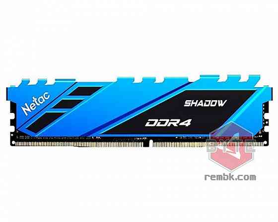 Оперативная память DIMM DDR4 Netac 8Гб 3200 МГц CL16 (NTSDD4P32SP-08B) |Гарантия Донецк