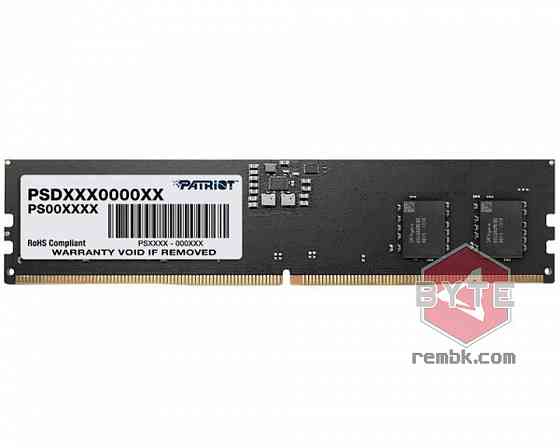 Модуль памяти Patriot Memory Signature Line DDR5 DIMM 5600Mhz PC5-44800 CL46 -16Gb PSD516G560081 |Га Донецк