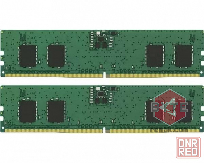 16GB Kingston DDR5 5200 DIMM KVR52U42BS6K2-16 Non-ECC , CL42, 1.1V, (Kit of 2) 1RX16 288-pin 16Gbit, Донецк - изображение 1