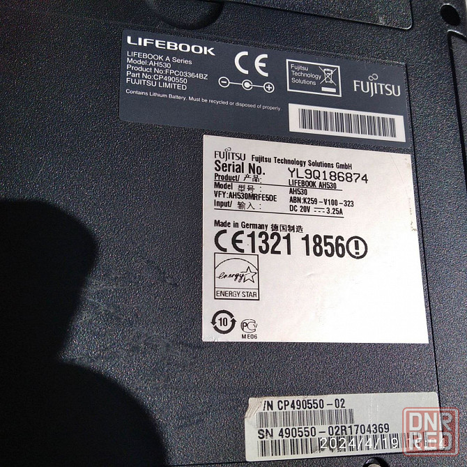 Ноутбук Fujitsu ah530- cоre i7 ,новый ssd 120гб, 6гб Донецк - изображение 4