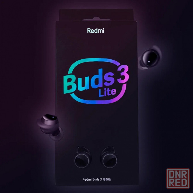 Наушники Xiaomi Redmi Buds 3 Lite Black (BHR5489GL) (Глобальная версия) Макеевка - изображение 1