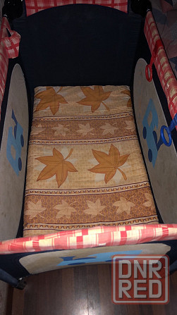 Складной манеж-кровать + матрас + игровой коврик в подарок Донецк - изображение 2