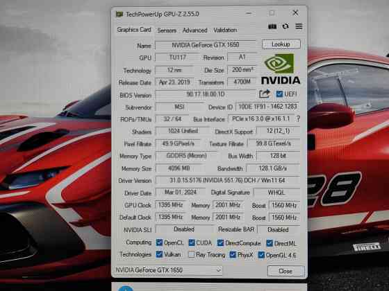 Игровой ноутбук MSI 17 дюймов 144Гц /Intel Core i7 / 16Gb DDR4/ 512 SSD + 1000 HDD/GTX1650 4Gb Донецк
